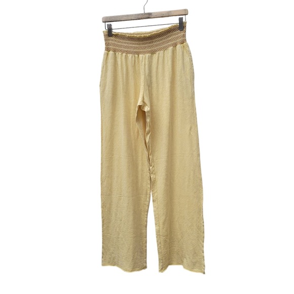 Hello Nite Sunflower Wide legged Loungers With Pockets Size Large - Picture 2 of 7